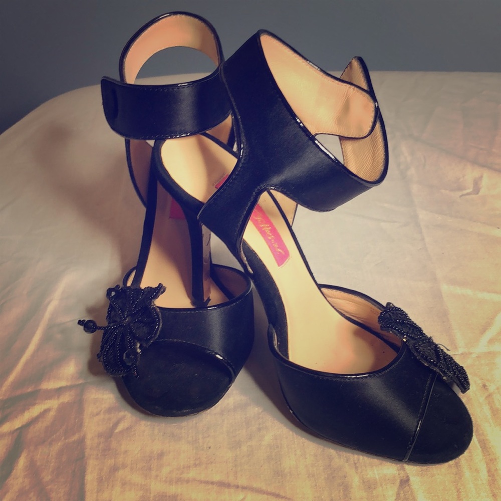 Betsey Johnson black heels